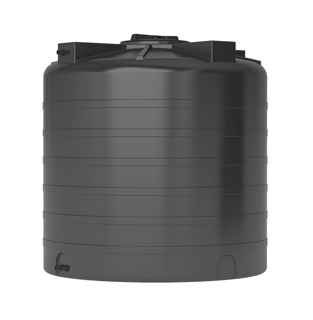 Бак для воды ATV-1000 В 1000л чёрный с поплавком 