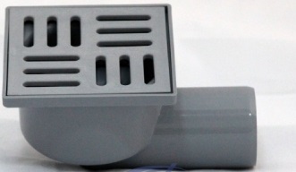 Трап для ВНУТР. КАН. АНИ ПЛАСТ ТА5112 50 150х150 нерж. сталь горизонтальный 