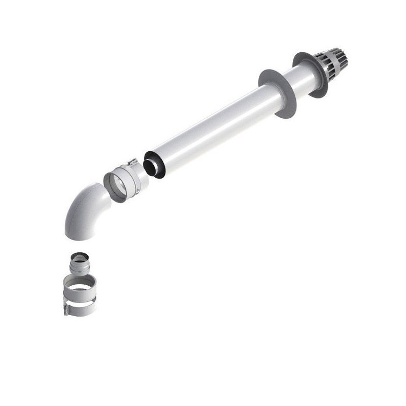 Газоход коаксиальный KOREASTAR  60/100мм     KIT0582