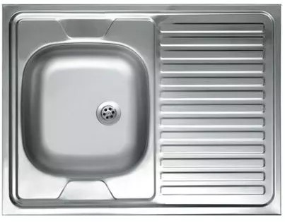 Мойка накладная    S-420  600*800 левая, УЦЕНКА