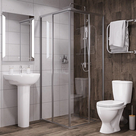 Унитаз компакт SANITA Эталон эконом белый АКЦИЯ ! — купить унитаз в Кургане, цены в интернет-магазине «АкваТехника»