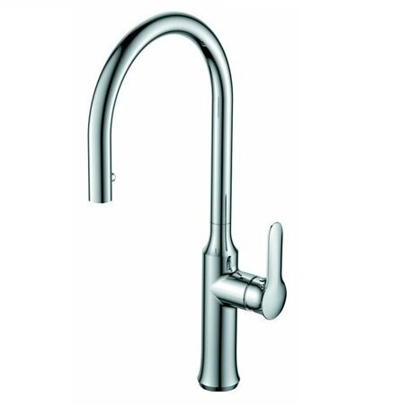 Смеситель для кухни SMART  SM134037AA_R,  врезной, двухрычажный хром