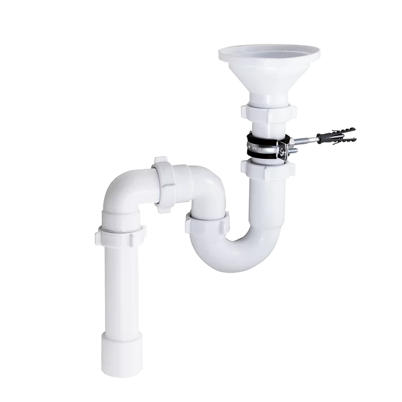 Сифон для раковины ОРИО RS-41078 1 1/2"х40 прямоточный с разрывом потока струи с круг. приемн.воронк