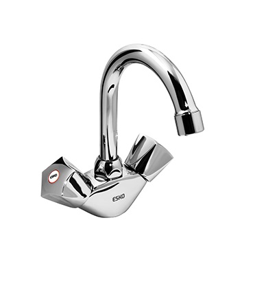 Смеситель для умывальника ESKO Moscow MS 26 врезной, двухвентильный, 