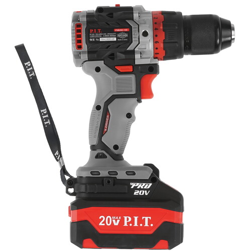 Дрель ударная аккумуляторная P.I.T. PSB20H-13D SOLO (20В, 75Нм, метал патрон 13мм, 2ск,коробка) — купить в Кургане, цены в интернет-магазине «АкваТехника»