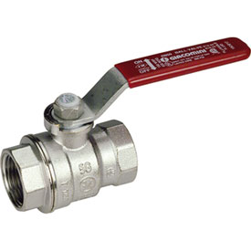 Кран шаровой латунь GIACOMINI R850х026 1 1/4", рычаг, вн/вн  