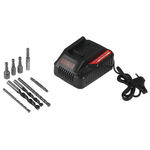 Дрель ударная аккумуляторная P.I.T. PSB20H-13D SOLO (20В, 75Нм, метал патрон 13мм, 2ск,коробка) — купить в Кургане, цены в интернет-магазине «АкваТехника»