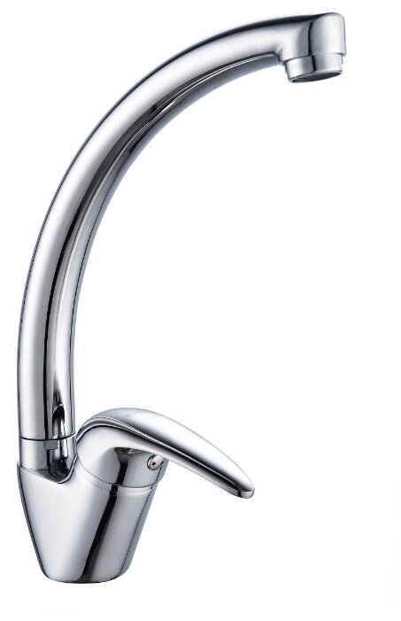 Смеситель для кухни GROSS AQUA Basic 3205257C-A02  встраиваемый однорычажн. хром