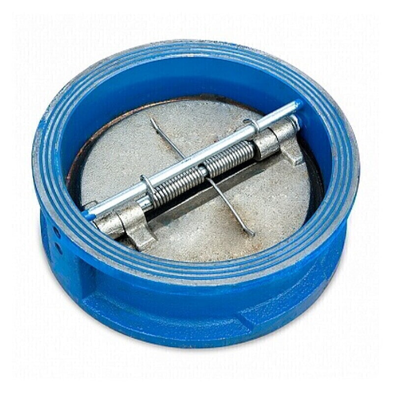 Клапан обратный двустворчатый CI ф80  