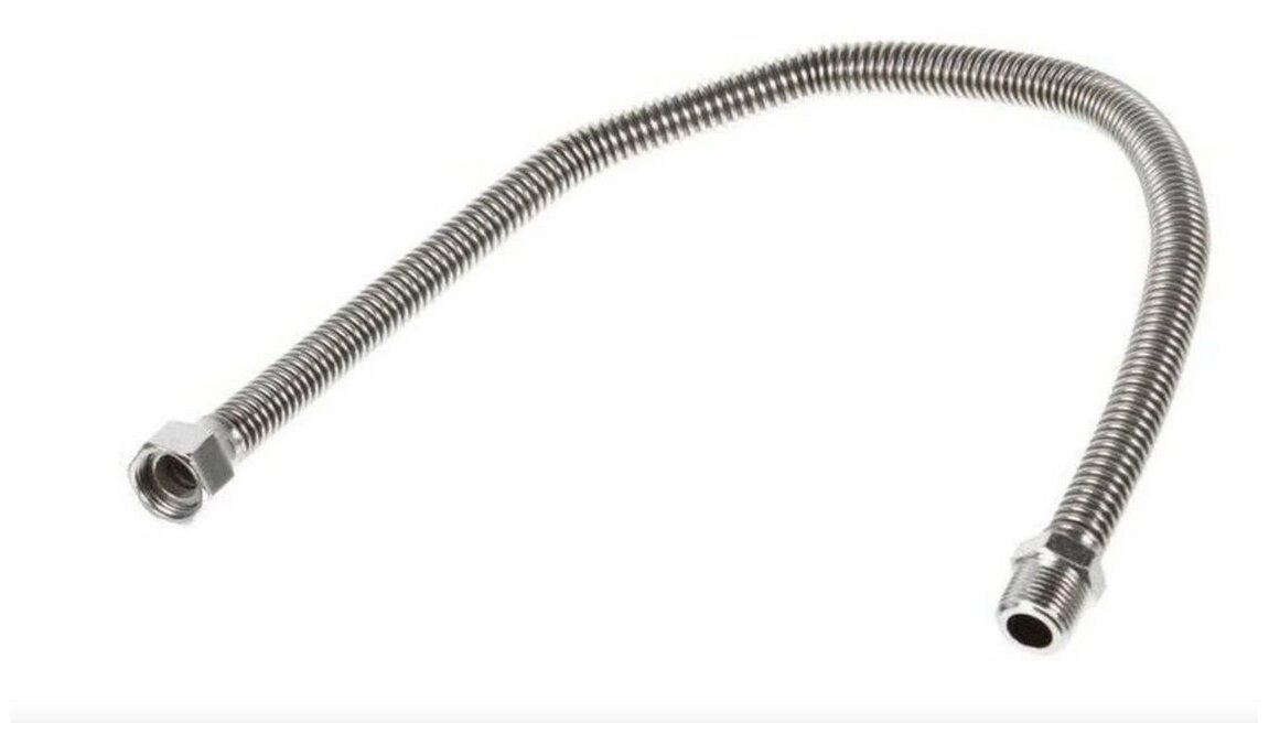 Подводка гибкая для газа ПВХ ELKA 80см 3/4", вн/нар, 