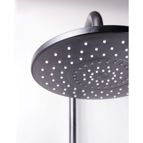 Душевая система FASHUN  А52401-7  однорычажн. cо смесителем с троп.душем черная(308) — купить сантехнику в Кургане, цены в интернет-магазине «АкваТехника»