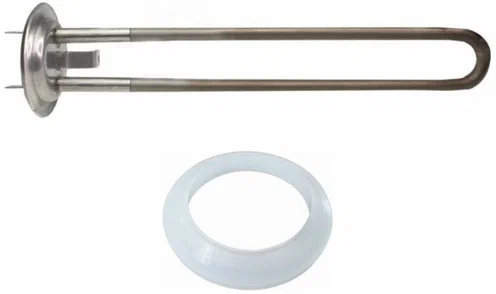 Нагревательный элемент RF 700W, титан+нерж, Ø64мм, М4, клеммы под разъем, L245мм, 220V / 40046