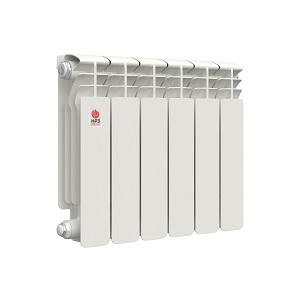 Радиатор Биметаллический НРЗ ПРОФИ 10 секций, 350мм/100мм, 165Вт, 