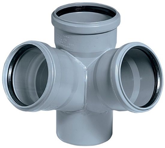 Крестовина для ВНУТР. КАН. OSTENDORF 110х110х110/87* угловая 