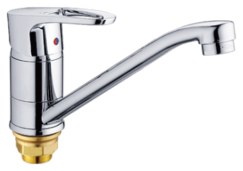 Смеситель для кухни РМС  SL52-004FB-15,  врезной, однорычажн. хром