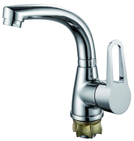 Смеситель для кухни РМС SL141-017F-2 врезной, однорыч., хром, выс. излив