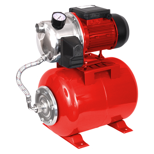 Станция насосная JEMIX АПЦН/Н-53-40 550Вт 50л/м, 44м, нержавеющая сталь 24л, сталь