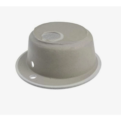 Мойка врезная BERGG Z3Q8 круглая Черая тёмно-серый/глянец, 510*510*191  — купить кухонную мойку в Кургане, цены в интернет-магазине «АкваТехника»