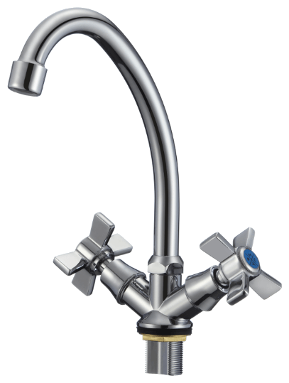 Смеситель для кухни РМС  SL118-271F,  врезной, двухвентильный, хром