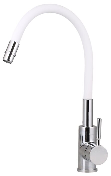 Смеситель для кухни GROSS AQUA ColorFlex 3241508W  врезной, однорычажн. белый