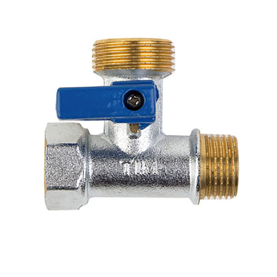 Кран для стиральной машины 1/2*3/4*1/2 г/ш/ш TIM BL5807