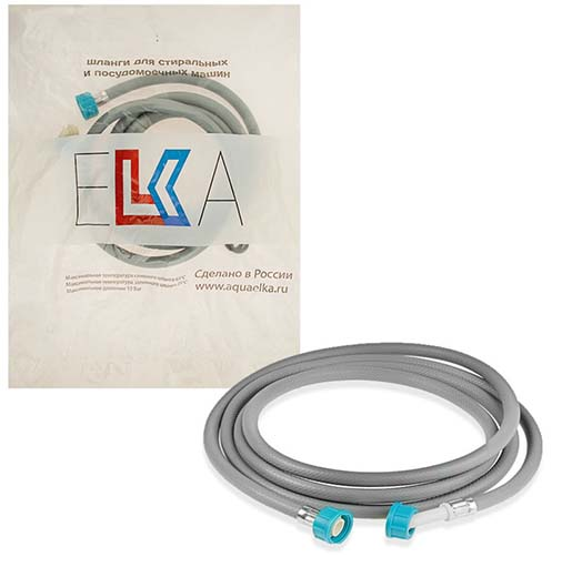 Шланг наливной ЕLKA в упаковке 3,5м серый