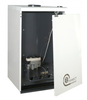 Котел газовый напольный ГЕФЕСТ КС-Г-40, 40кВт,  одноконтурный, открытая камера сгорания,  — купить котлы отопления в Кургане, цены в интернет-магазине «АкваТехника»