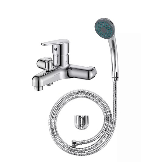 Смеситель для ванны VODA Breeze BZ54acs  короткий излив 