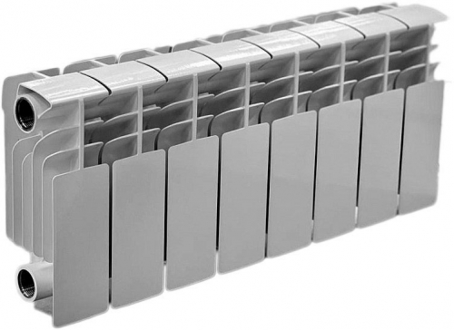 Радиатор Биметаллический Русский радиатор КОРВЕТ 8 секций, 200мм/100мм, 104Вт, 