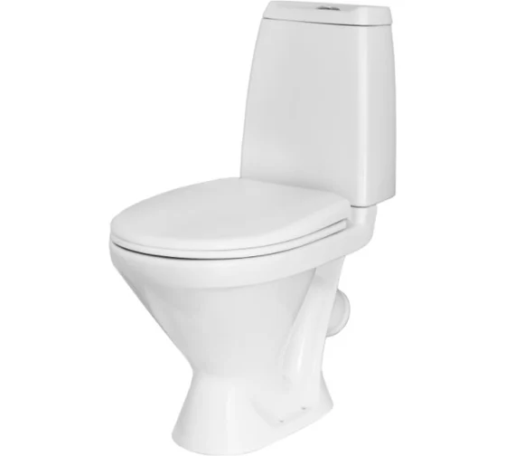 Унитаз компакт SANITA Кама Стандарт Белый S1    — купить унитаз в Кургане, цены в интернет-магазине «АкваТехника»
