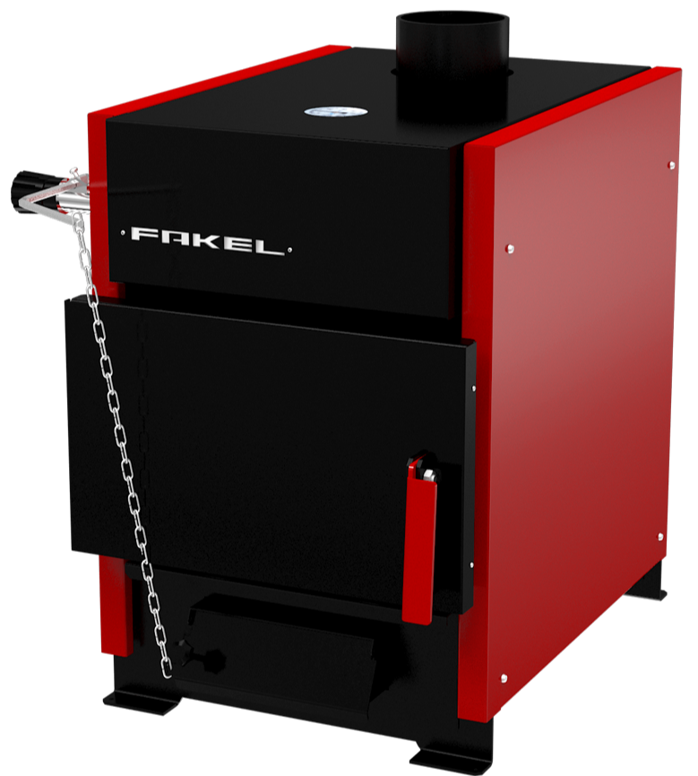 Котел твердотопливный ТЕРМОКРАФТ FAKEL, одноконтурный, 10кВт, 