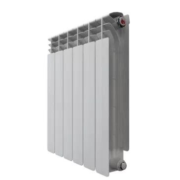 Радиатор Алюминиевый НРЗ ОПТИМА 6 секций, 500мм/100мм, 160Вт, 