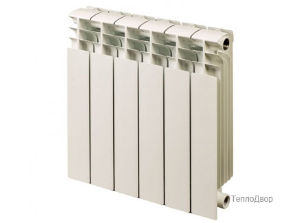 Радиатор Биметаллический Русский радиатор КОРВЕТ 10 секций, 350мм/100мм, 164Вт, 