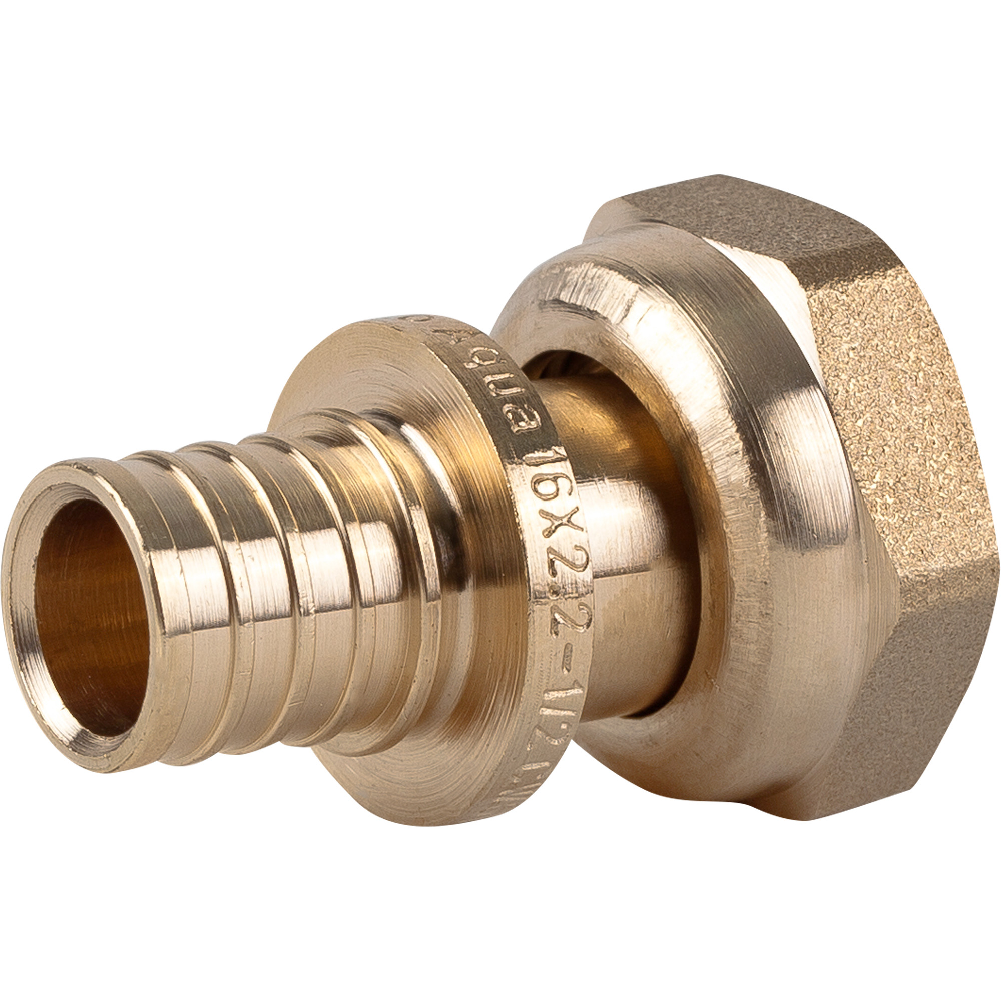 Муфта PRO AQUA 20х3/4" аксиал/с накидной гайкой    