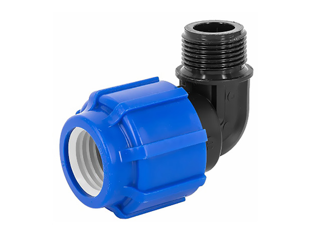 Угольник ПНД ТЕВО 32х1 1/4" НР