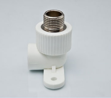 Угольник комбинированный PP-R TEBO НР 20х1/2" с креплением 