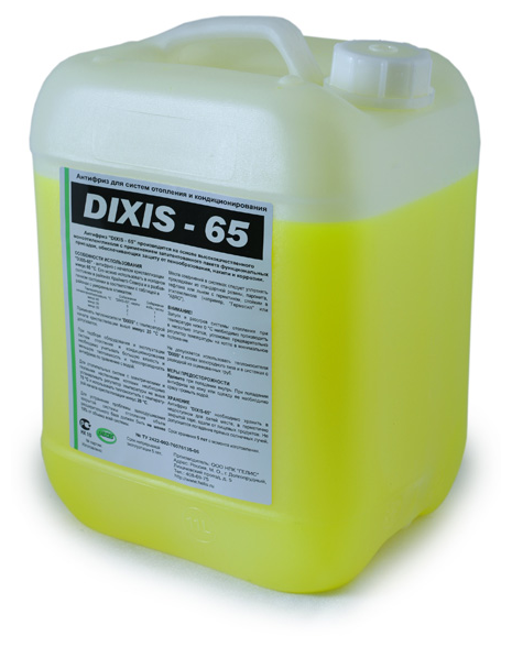 Теплоноситель  DIXIS -65" 20кг Этиленгликоль