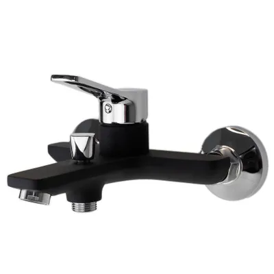 Смеситель для ванны ESKO Dubai Dl 54 В  однорычажн., кор. изл черный