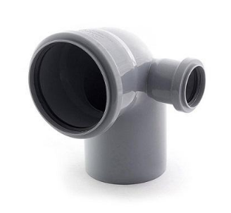 Отвод для ВНУТР. КАН. ПОЛИТРОН 110/87* с выходом на 50 правый