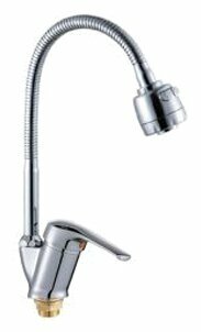 Смеситель для кухни РМС  SL50-016F,  врезной, однорычажн. хром — купить смеситель для кухни в Кургане, цены в интернет-магазине «АкваТехника»