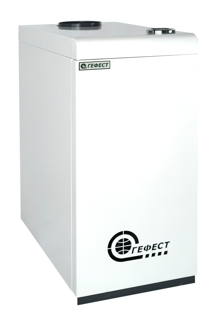 Котел газовый напольный ГЕФЕСТ КС-Г-12,5, 12,5кВт,  одноконтурный, открытая камера сгорания, 