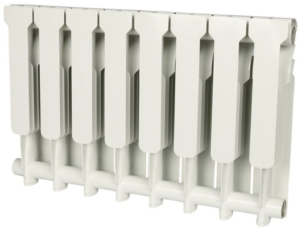 Радиатор Алюминиевый ROMMER  Profi 8 секций, 350мм/80мм, 115Вт, белый — купить в Кургане, цены в интернет-магазине «АкваТехника»