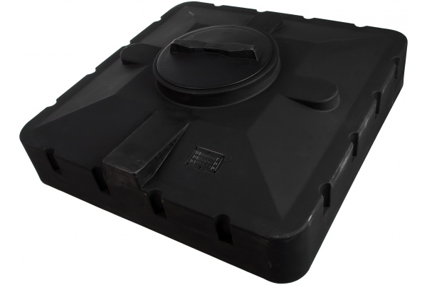 Бак для воды  240л чёрный для душа 950х950х440 — купить инженерную сантехнику в Кургане, цены в интернет-магазине «АкваТехника»