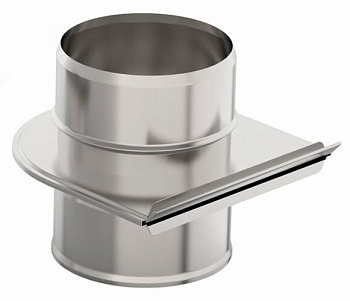 Шибер-задвижка УМК 150мм 1,0мм нержавеющая сталь 