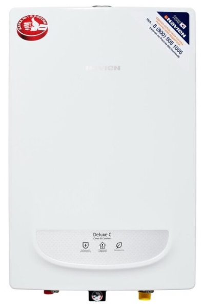 Котел газовый настенный NAVIEN DELUXE-С COAXIAL-24К, 24кВт,  двухконтурный, закрытая камера сгорания