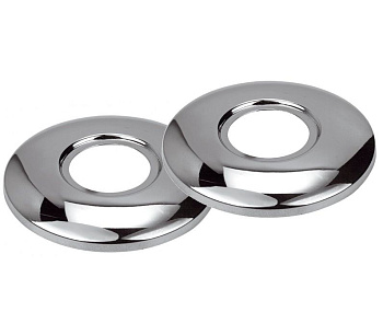 Отражатель для полотенцесушителя 3/4", белый матовый