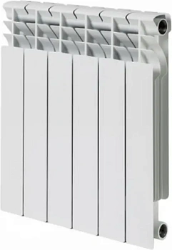 Радиатор Алюминиевый Русский радиатор ФРЕГАТ 9 секций, 500мм/80мм, 162Вт/сек. 