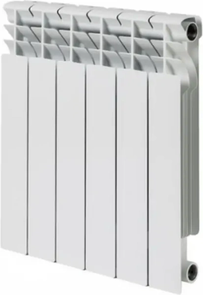 Радиатор Алюминиевый Русский радиатор ФРЕГАТ 9 секций, 500мм/80мм, 162Вт/сек. 