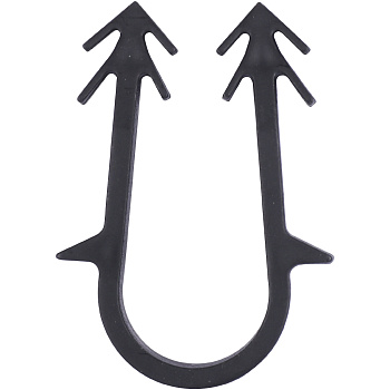 Скоба якорная с двойным креплением для труб тёплого пола ⌀16-20мм, 50мм россыпь STOUT