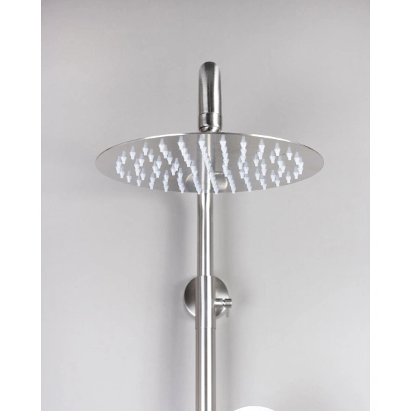 Душевая система FASHUN  A52427  с термостатическим смесителем сатин — купить сантехнику в Кургане, цены в интернет-магазине «АкваТехника»